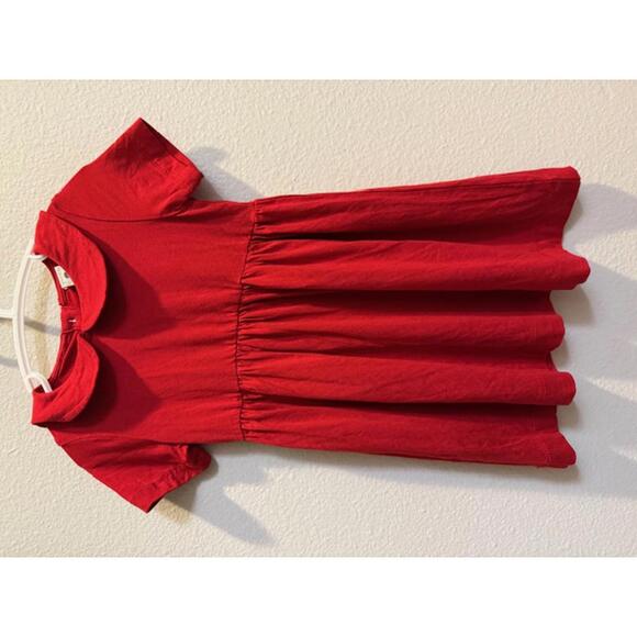 Kate Quinn Other - Kate Quinn Red Bamboo Peter Pan Collar Dress 18-24